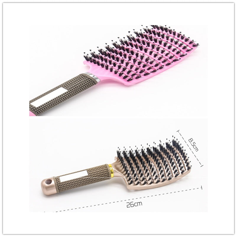 Detangler Bristle Scalp Massage Hair Brush Comb 🇨🇳
