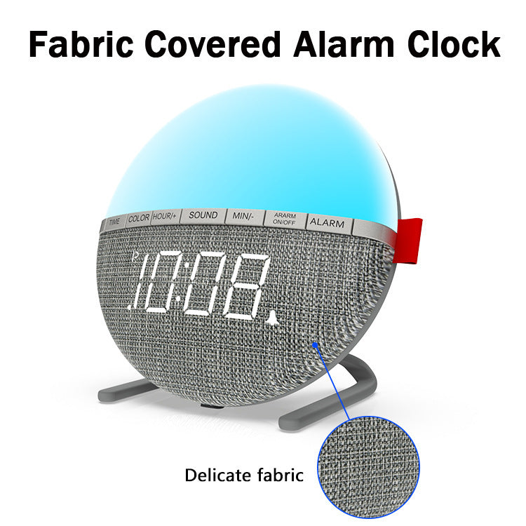 Wake-Up Night Light Alarm Sleep Music Clock 🇨🇳