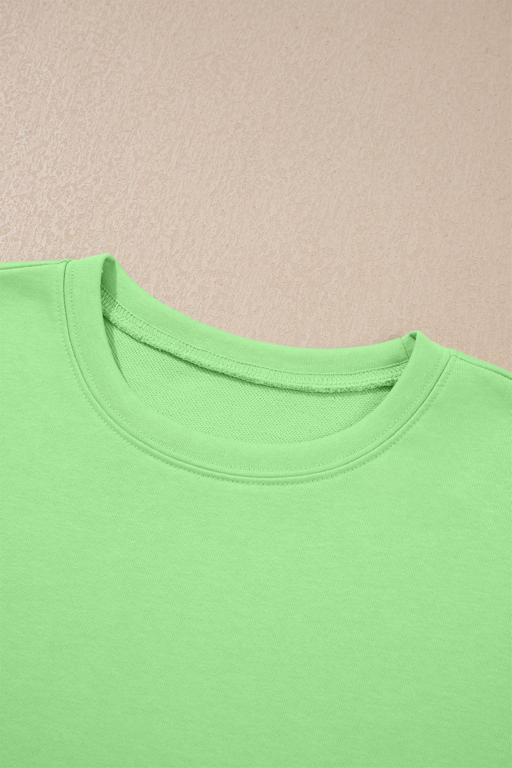 Green Solid Cover Oversize Tee Pocketed Casual Pants 2pcs Outfit 🇺🇸