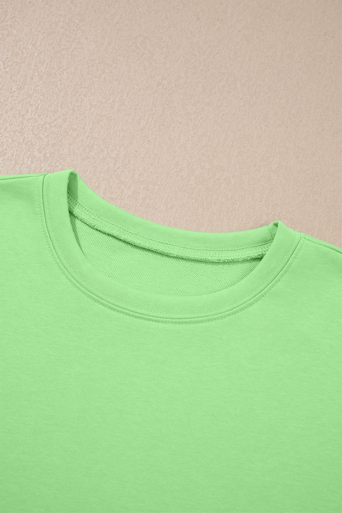 Green Solid Cover Oversize Tee Pocketed Casual Pants 2pcs Outfit 🇺🇸