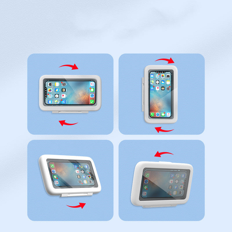 Shower Phone Box Bathroom Waterproof Case Seal Protection Touch Screen Holder Handsfree Gadget 🇨🇳