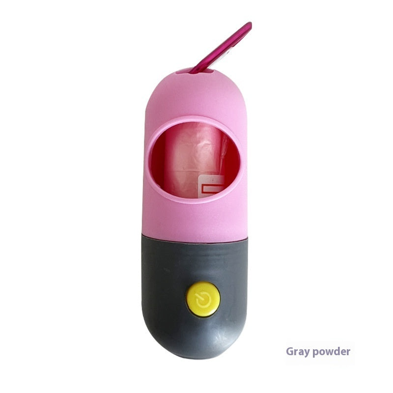 Led Light Pet Waste Bag Dispenser For Dogs Cats Dog Poop Scooper Bags Waste Bags Holder Dispensers Pet Clean Accessories 🇨🇳