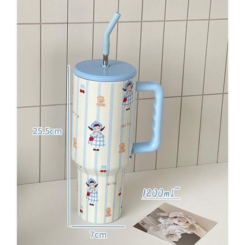 Large Capacity Portable Stainless Steel Vacuum Cup 🇨🇳