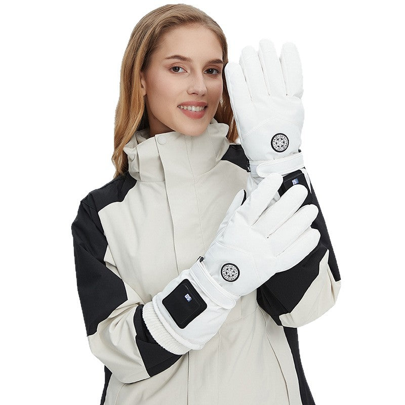 Intelligent Electric Heating Outdoor Skiing Gloves 🇨🇳