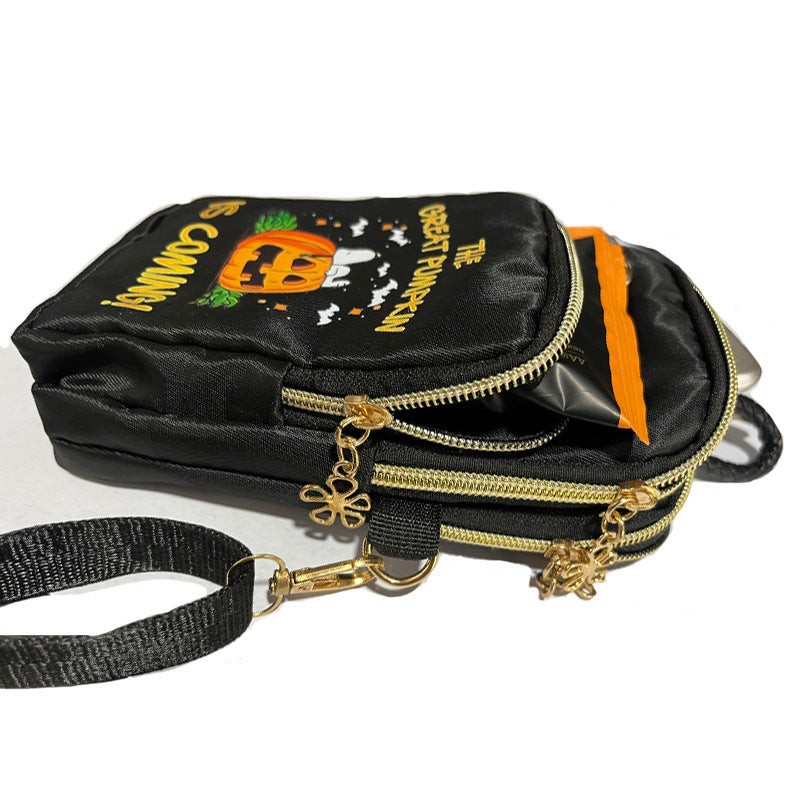 Halloween Pumpkin Pattern Phone Bag 🇨🇳