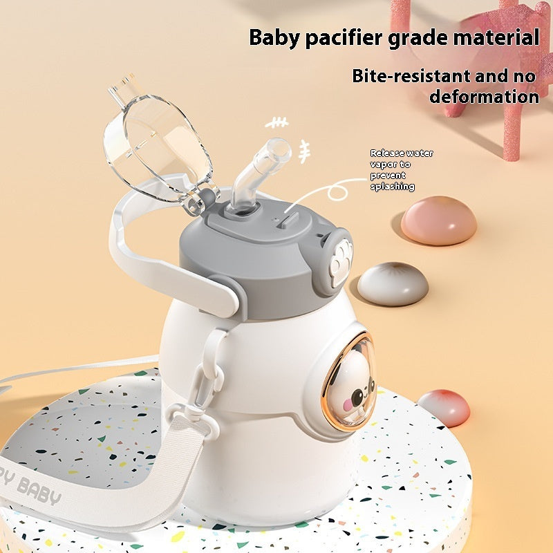 Cartoon Doll 316 Stainless Steel Insulated Straw Cup 🇨🇳