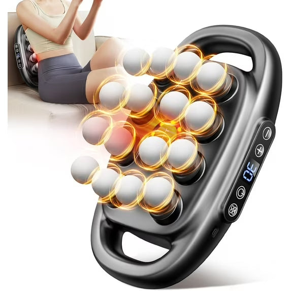 Muscle Relaxation Multi-head Massage Deep Tissue Muscle Electric Relax For Back Shoulders Legs Foot 16 Heads 🇨🇳