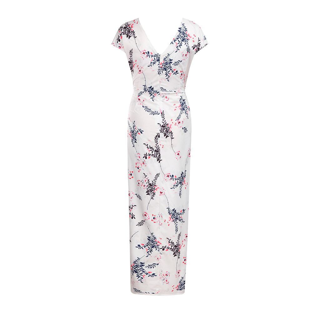 Printed Slim Thin Floral Chiffon Dress 🇨🇳