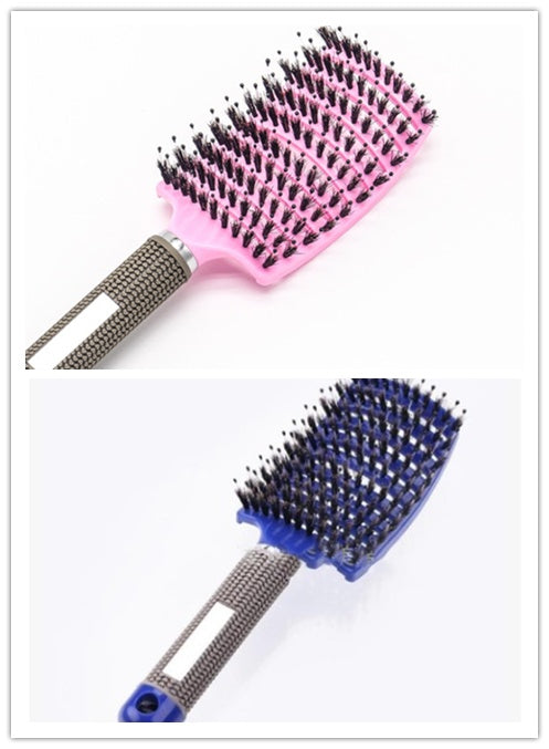Detangler Bristle Scalp Massage Hair Brush Comb 🇨🇳