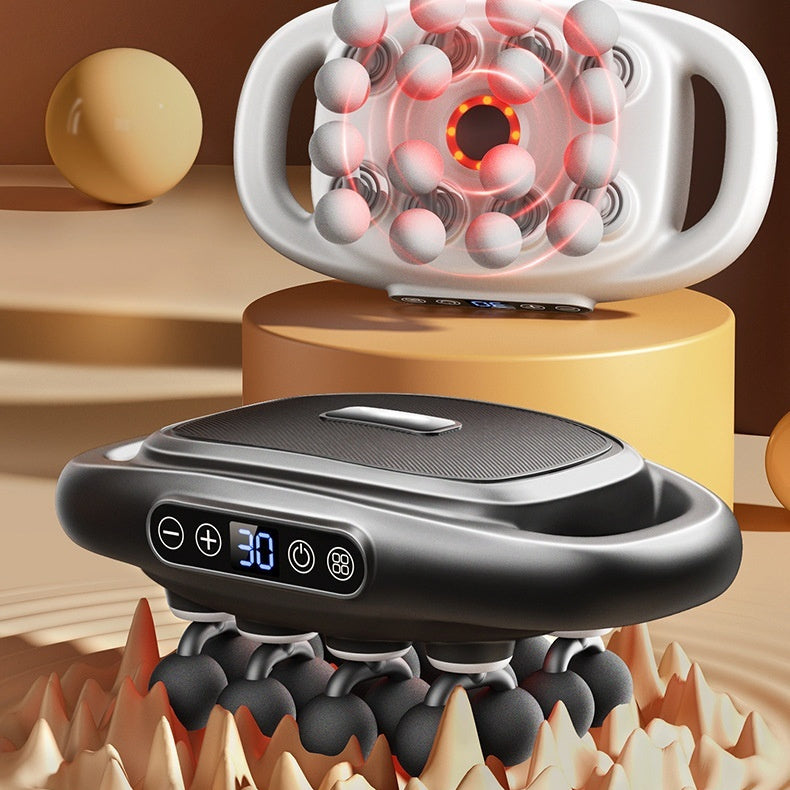 Muscle Relaxation Multi-head Massage Deep Tissue Muscle Electric Relax For Back Shoulders Legs Foot 16 Heads 🇨🇳