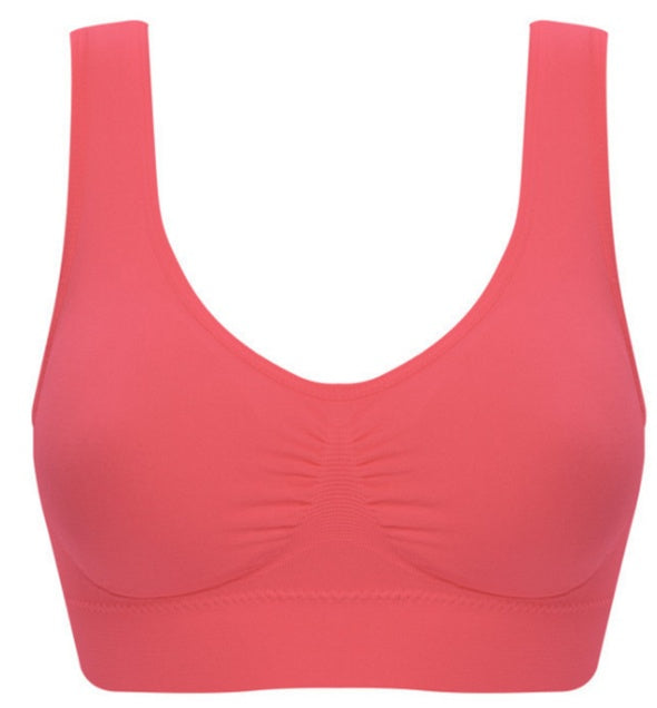 Women Yoga Tank Tops  Sports Bra Workout Fitness Running Crop Top 🇨🇳