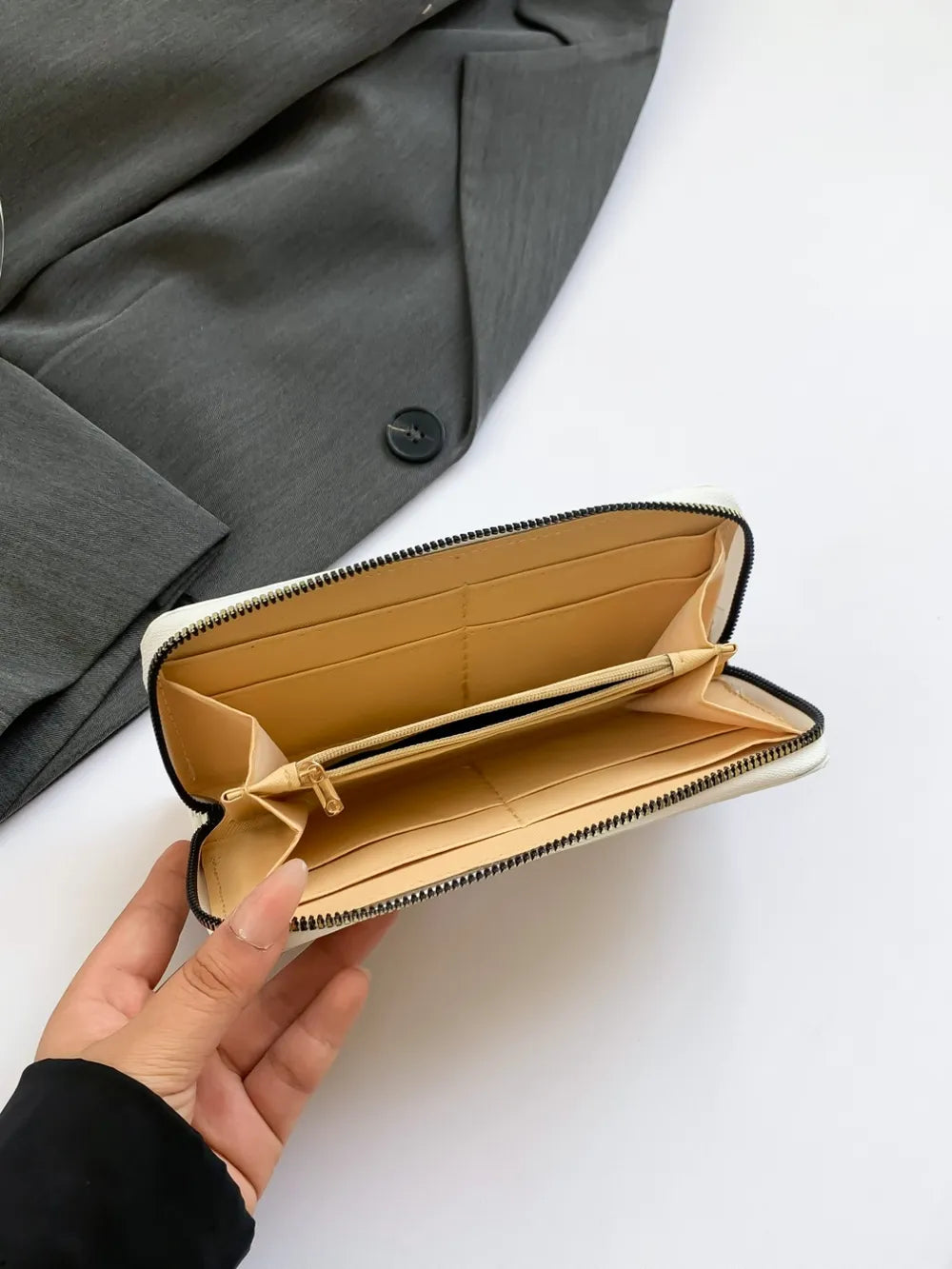 PU Leather Solid Color Wallet 🇨🇳