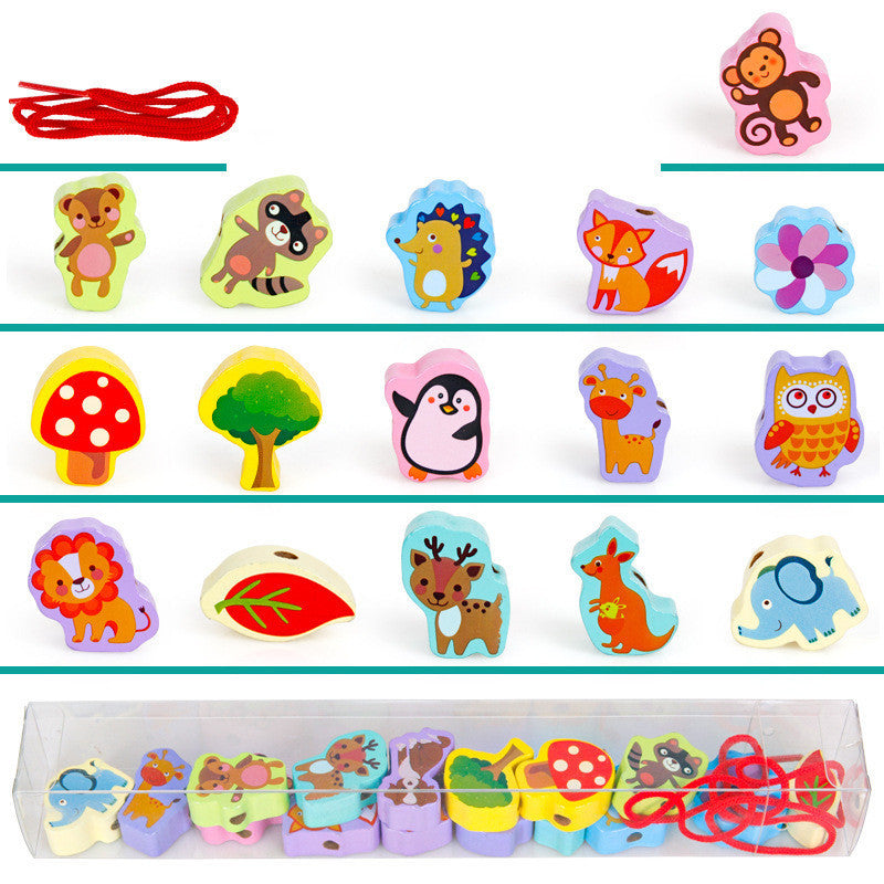 Wooden Children's Threading Beads Toys 🇨🇳