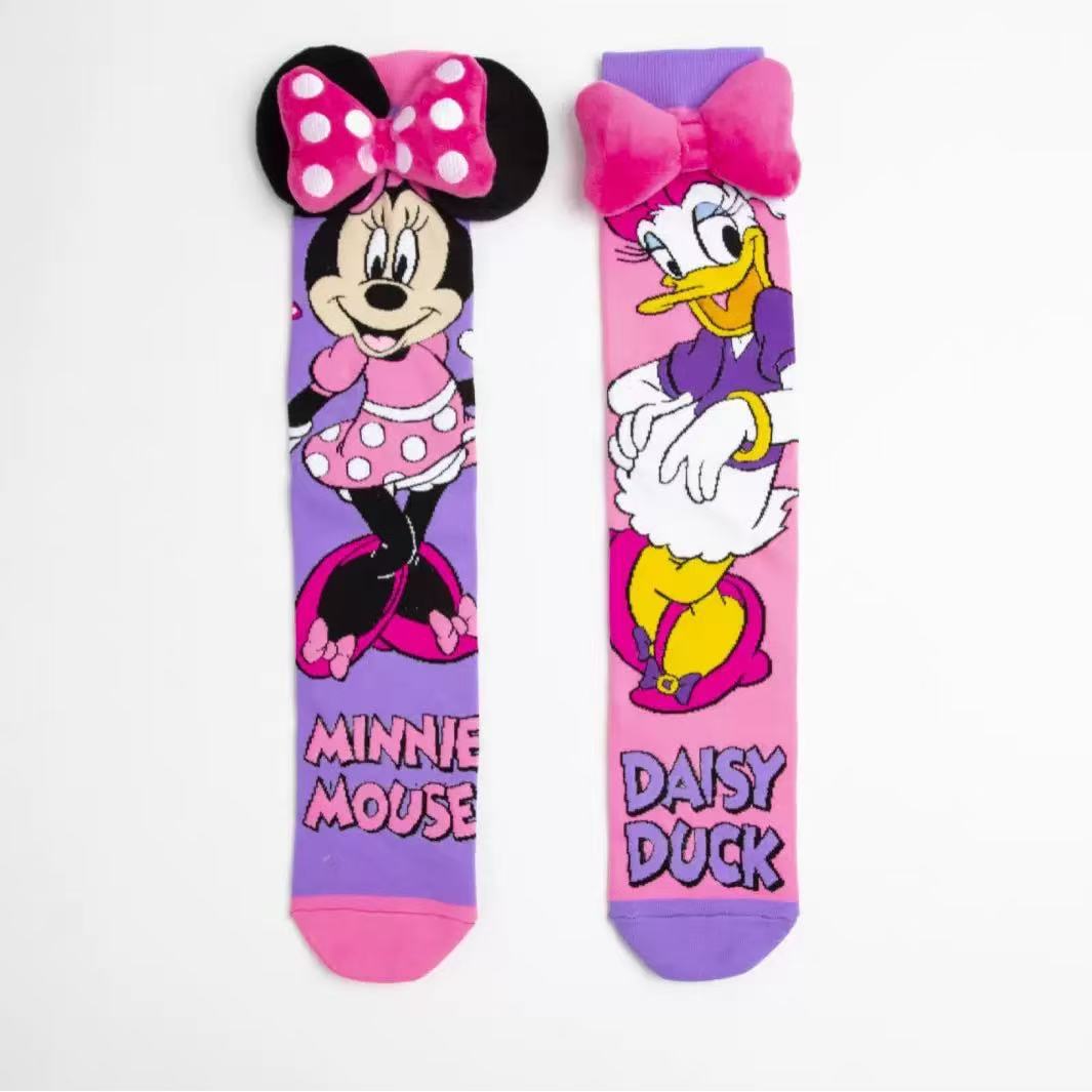 Children's jewelry socks cartoon bow girl princess socks 🇨🇳