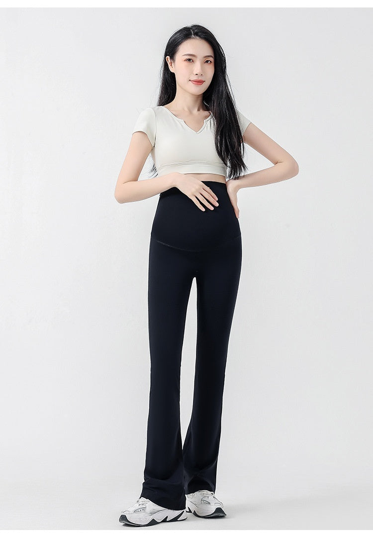 Antenatal Yoga Bell-bottom Pants Outer Wear Casual Slimming 🇨🇳