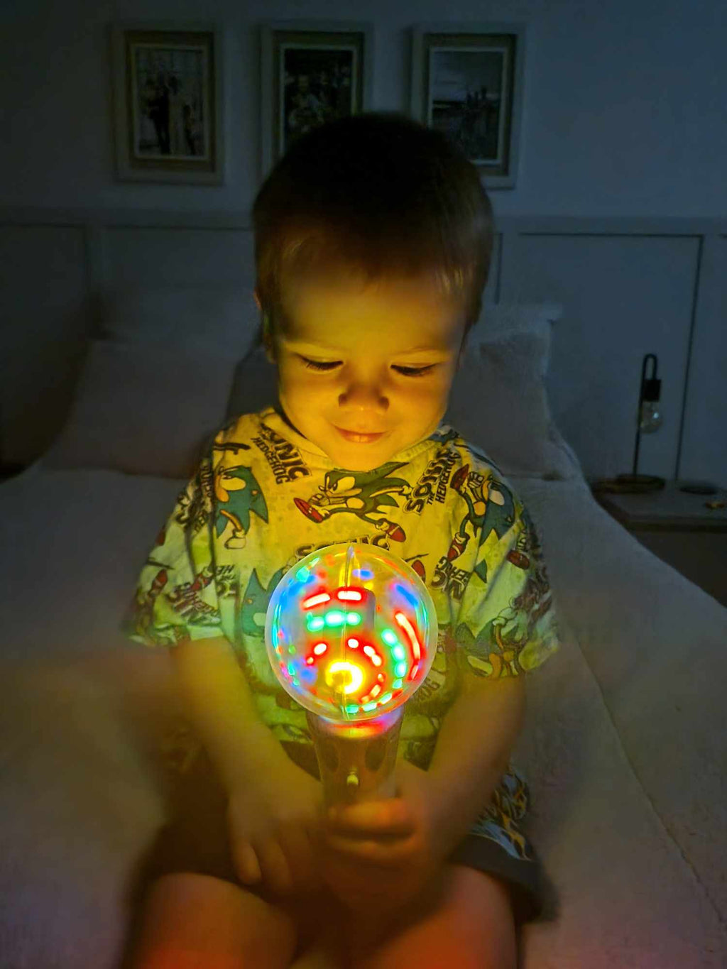 Musical Sensory Light Up Wand - Sensory Lights For Special Needs 🇬🇧