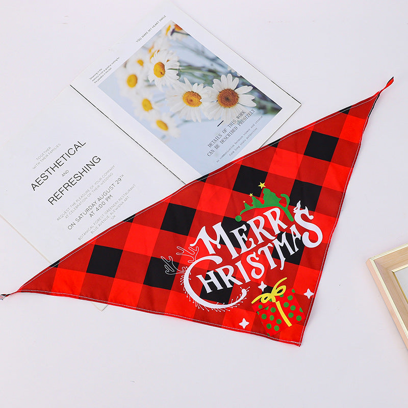 Pet Bandana for Dogs and Cats - Triangle Scarf Bib 🇨🇳
