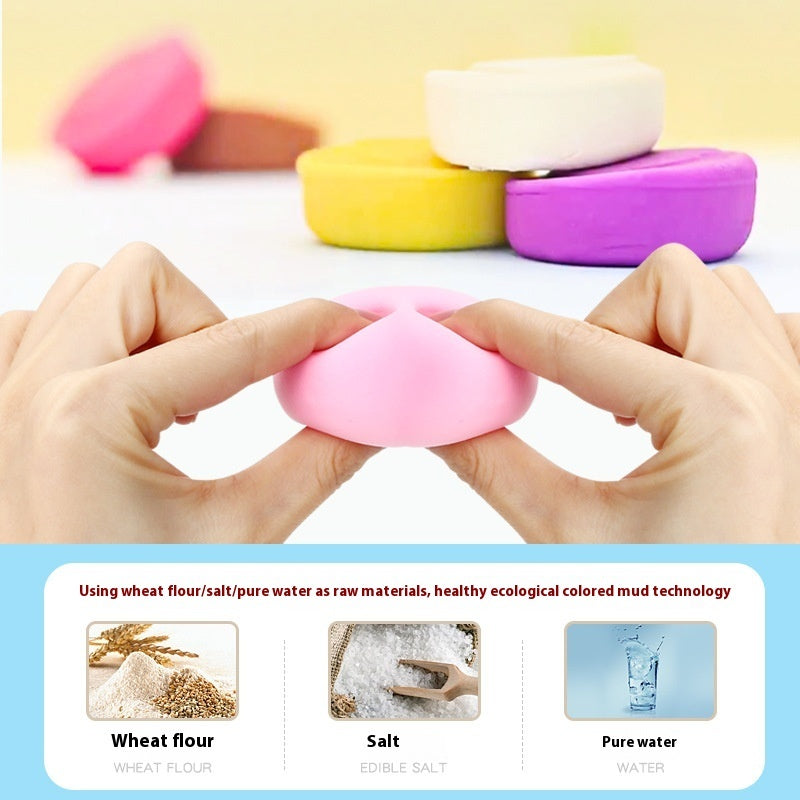 Fun Colored Clay Ice Cream Machine Children's Making Mold Suit Educational Toys 🇨🇳