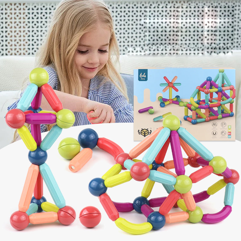 Baby Toys Magnetic Stick Building Blocks Game Magnets Children Set Kids Magnets For Children Magnetic Toy Bricks 🇨🇳