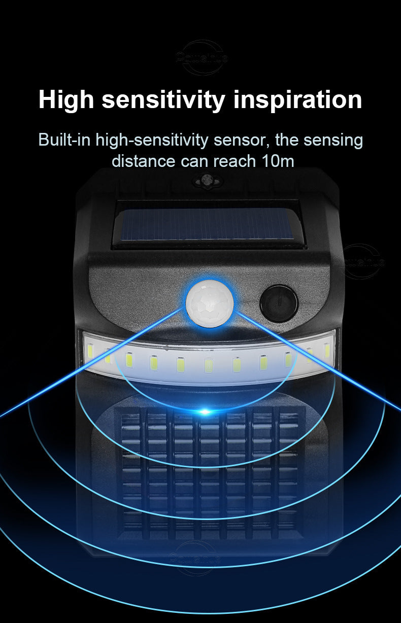 New Solar Wall Lamp Upgrades insect Repellent Function 🇨🇳