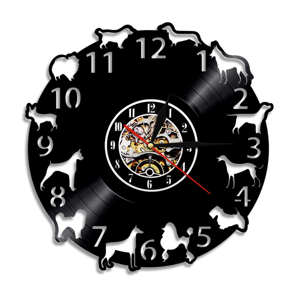 Wall Clock Dog Breed Gifts 🇨🇳