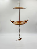 Outdoor Metal Bird House Metal Iron Art Metal Feeder Garden Tub Hummingbird Feeder 🇨🇳