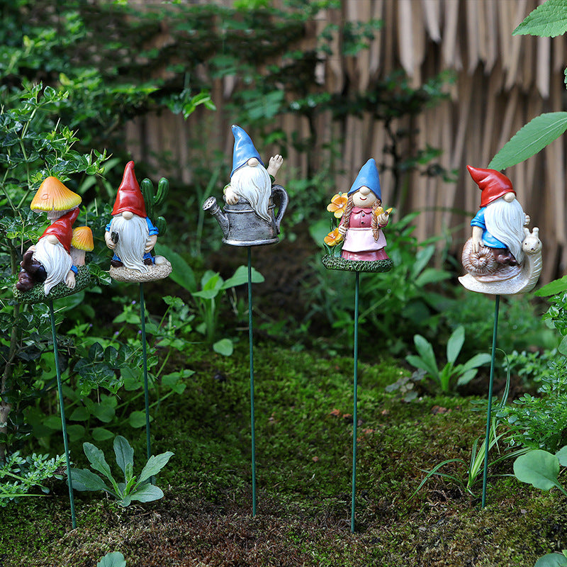 Garden Garden Elf Flowerpot Plug-in 🇨🇳
