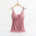 Breast feeding vest with cross elastic bra 🇨🇳