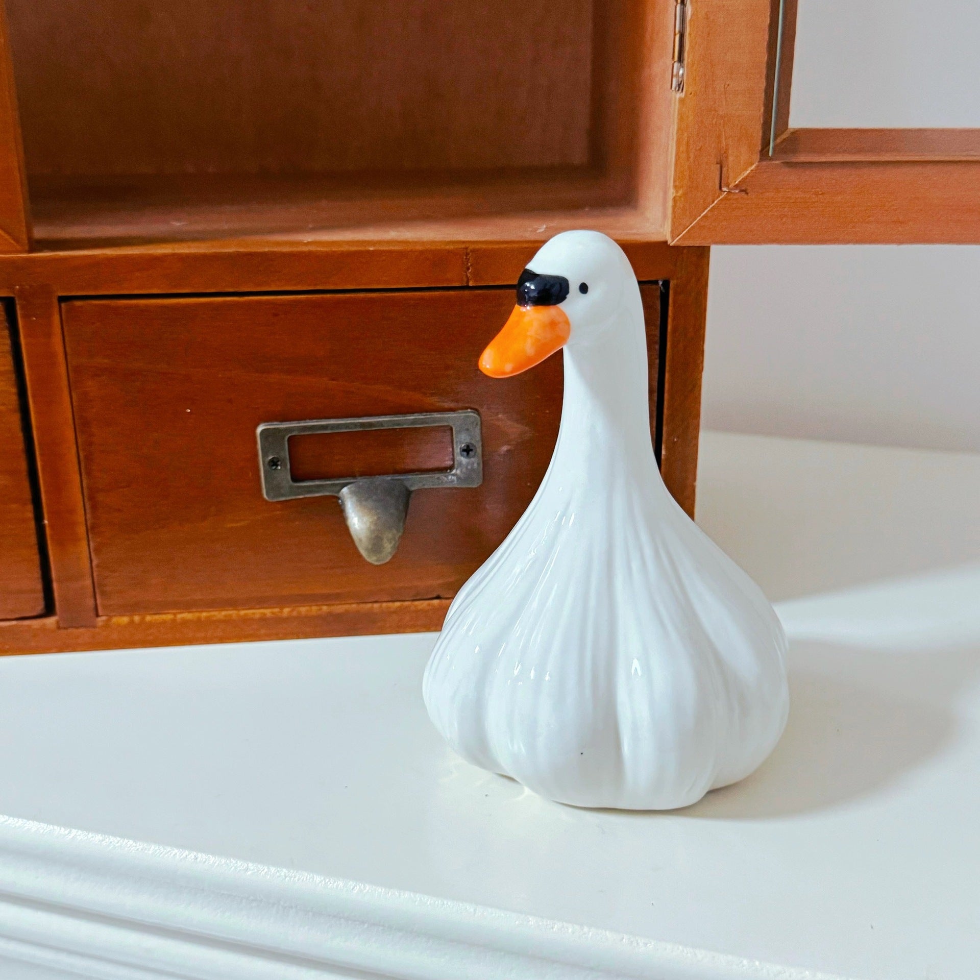 Creative Ceramic Duck Healing Desktop Ornaments 🇨🇳
