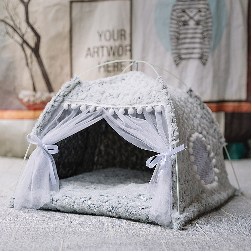 Semi-enclosed pet bed 🇨🇳