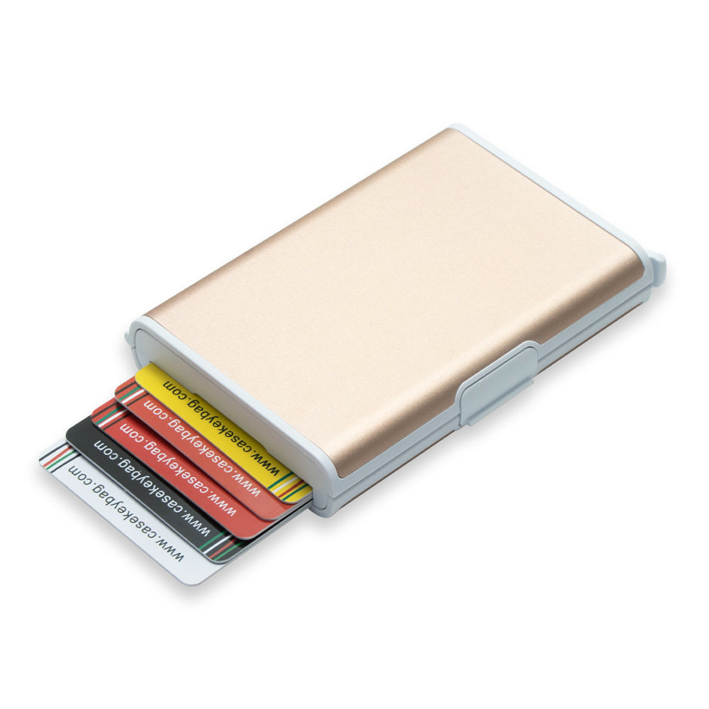 RFID Aluminum Alloy Automatic Pop-up Storage Box Coin Paper Money 🇨🇳