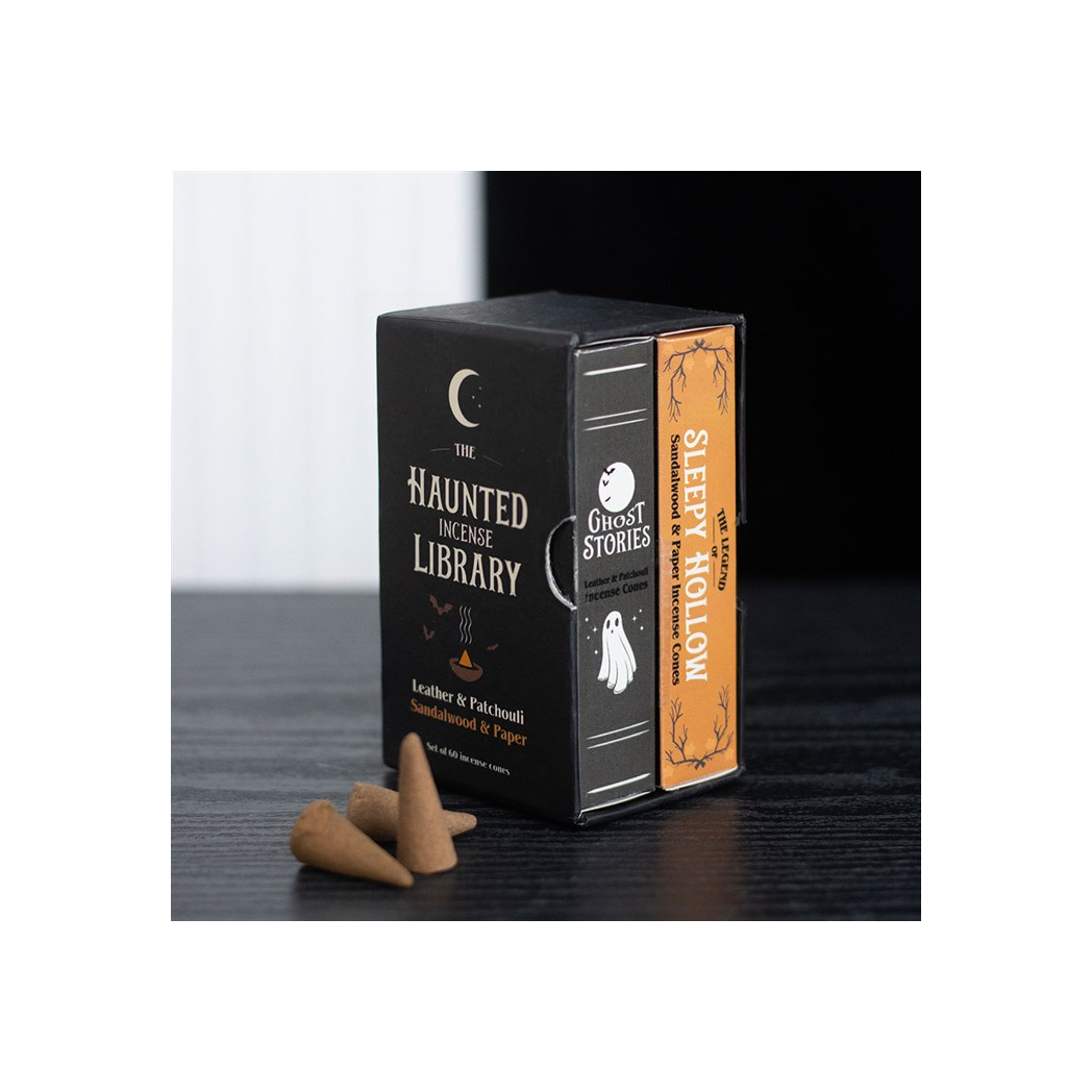 Set of 2 Haunted Library Incense Cone Packs 🇬🇧