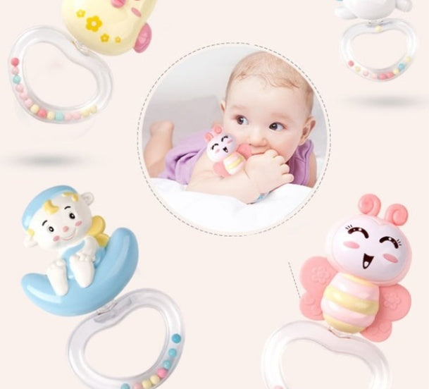 Baby Rattles Crib Mobiles Toy Holder Rotating Mobile Bed Bell Musical Box Projection Newborn Infant Baby Boy Toys 🇨🇳