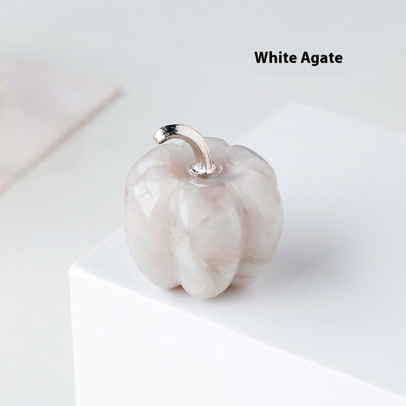 Natural Crystal Pumpkin Sculpture Crystal 🇨🇳