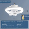 360 Rotating 48W Ceiling Fan E27 With Led Light And Remote Control 360 Rotation Cooling Electric fan Lamp Chandelier For Room Home Decor 🇨🇳