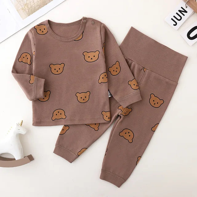 Newborn Long Sleeve Cotton Top and Pant pyjama Suit 🇨🇳