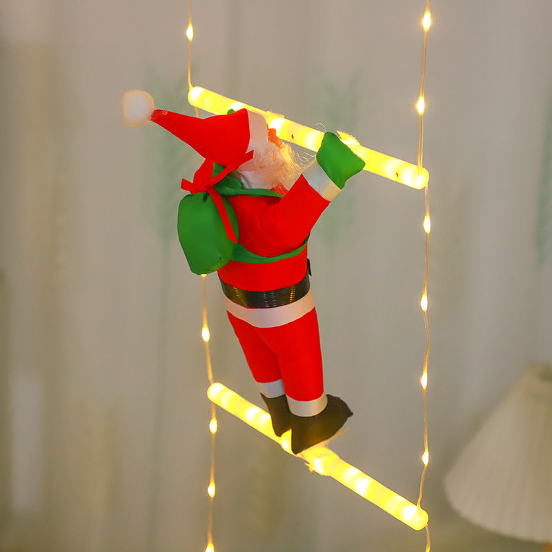 New hanging lights, LED signs, Christmas scene decoration, window display, light string, atmosphere lights 🇨🇳