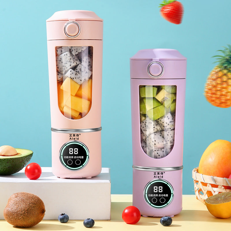 High-end juicer household crushed ice juicer cup USB charging portable juicer outdoor travel cup 🇨🇳