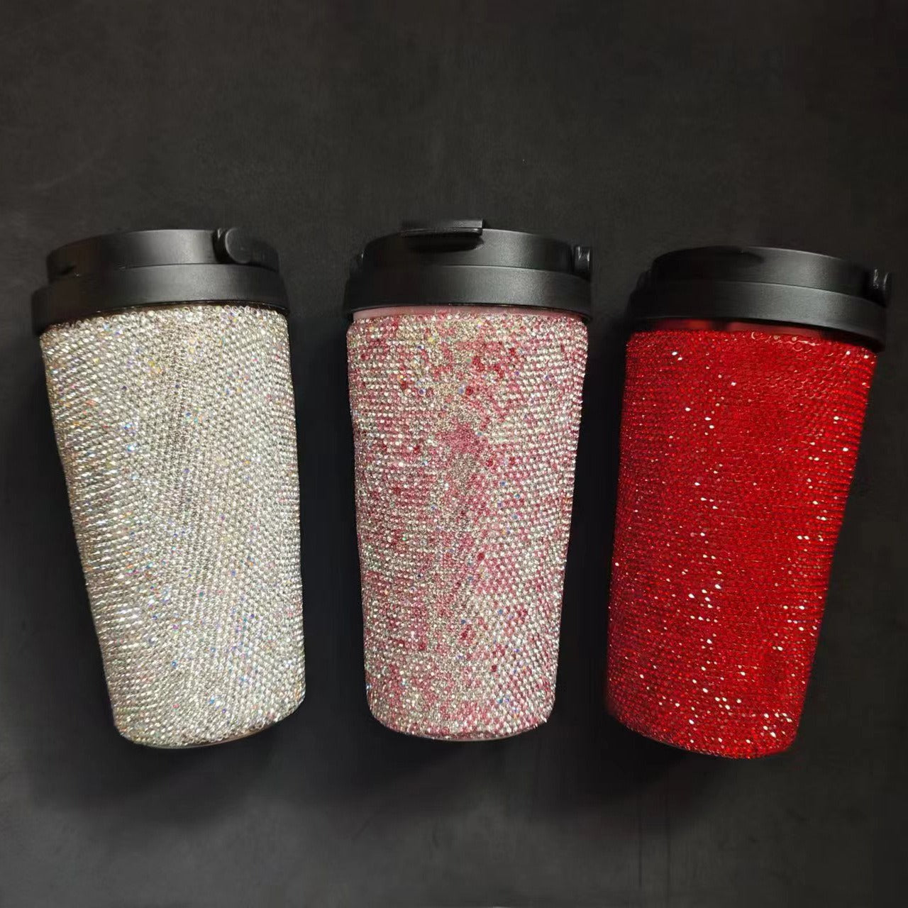 Diamond vacuum stainless steel coffee cup 🇨🇳