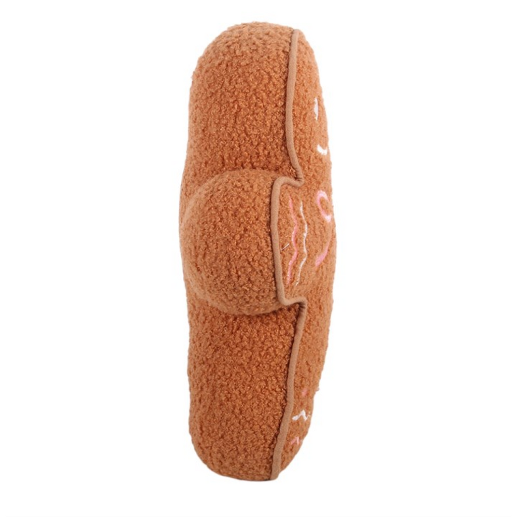 Sugarplum Bakery Gingerbread Man Boucle Cushion 🇬🇧