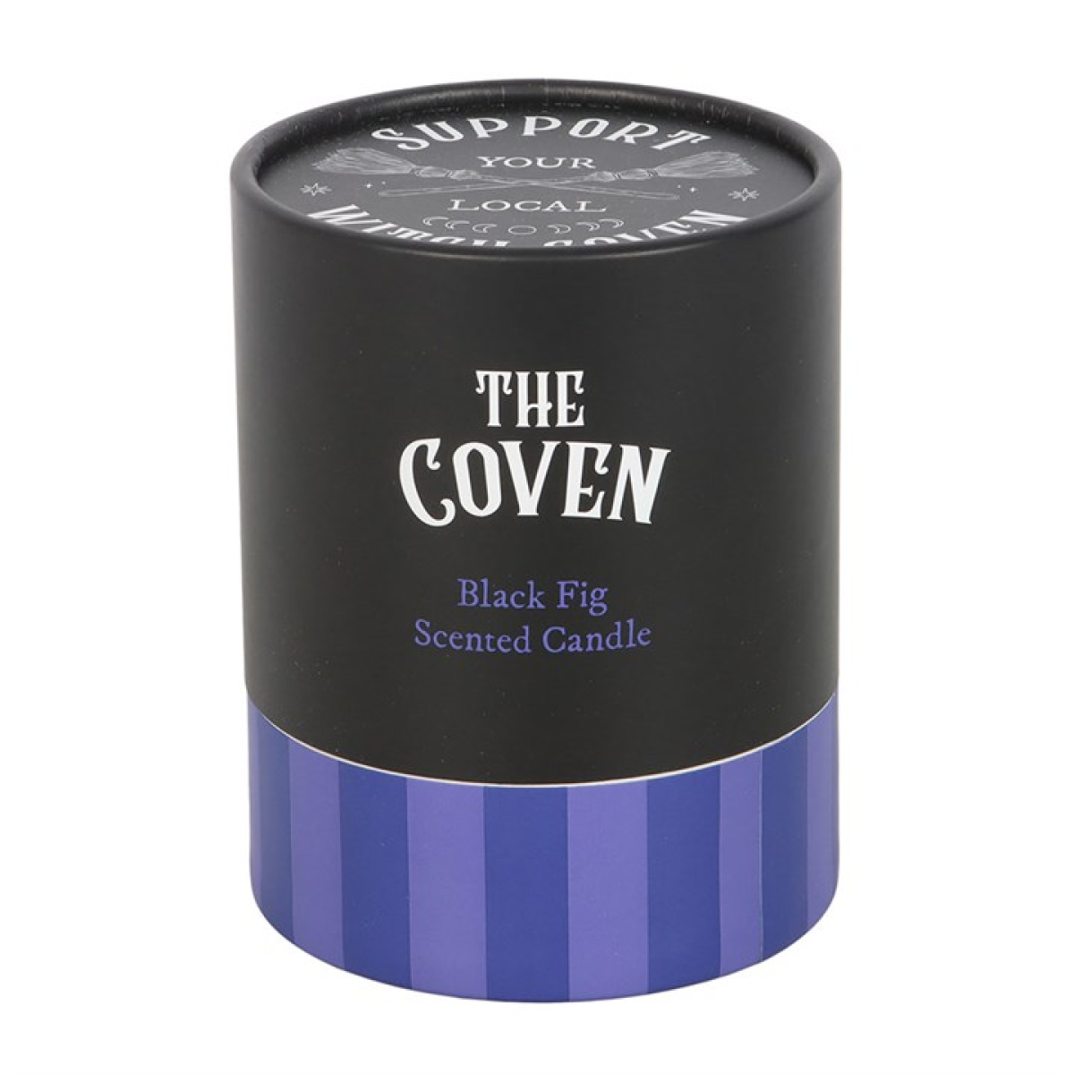 *The Coven Black Fig Scented Glass Candle with Cork Lid 🇬🇧