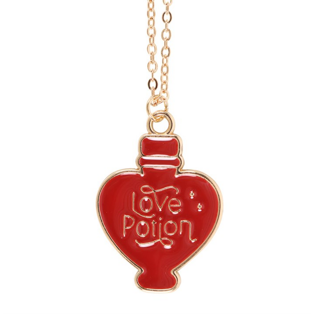 Love Potion Enamel Necklace Card 🇬🇧