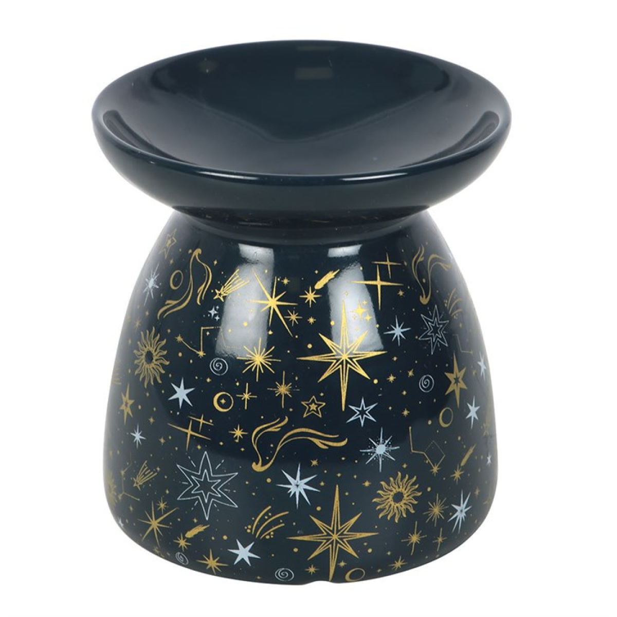 Blue Starry Night Oil Burner and Wax Warmer 🇬🇧