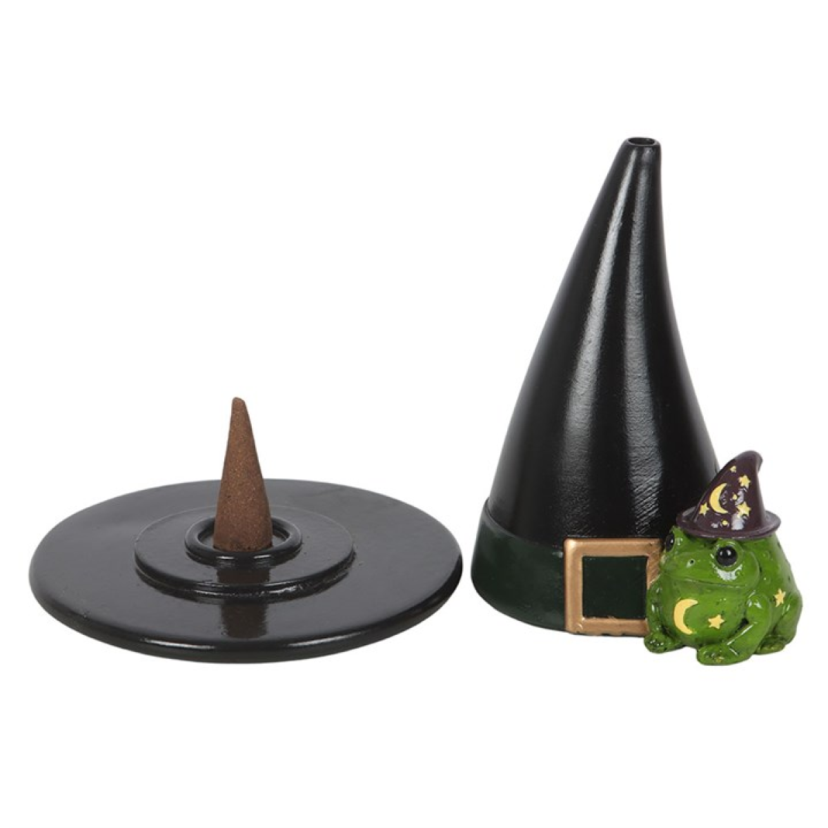 Magic Toad and Witch Hat Incense Cone Holder 🇬🇧