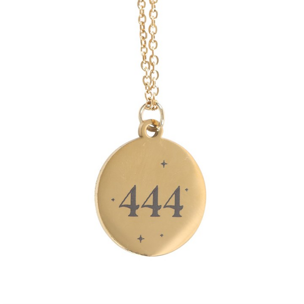 444 Angel Number Protection Necklace 🇬🇧