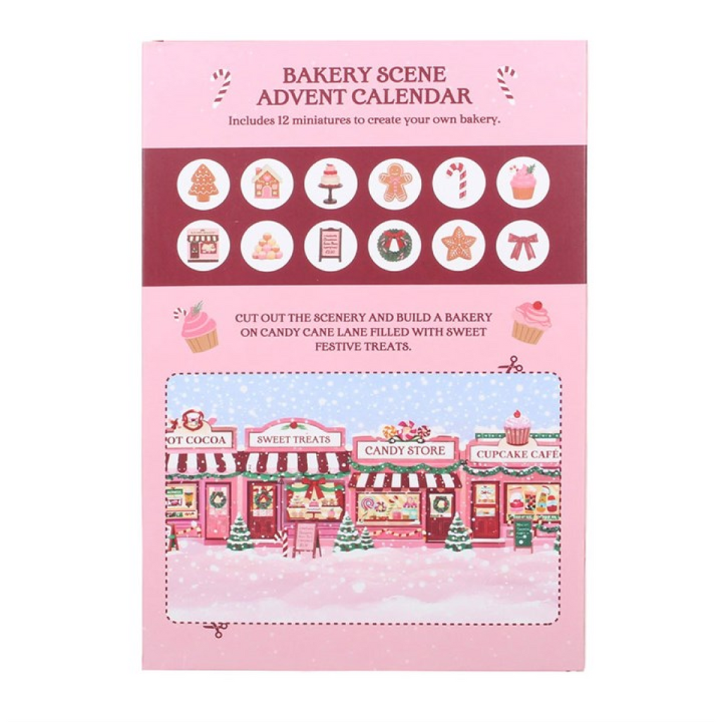 12-Day Sugarplum Bakery Scene Advent Calendar 🇬🇧
