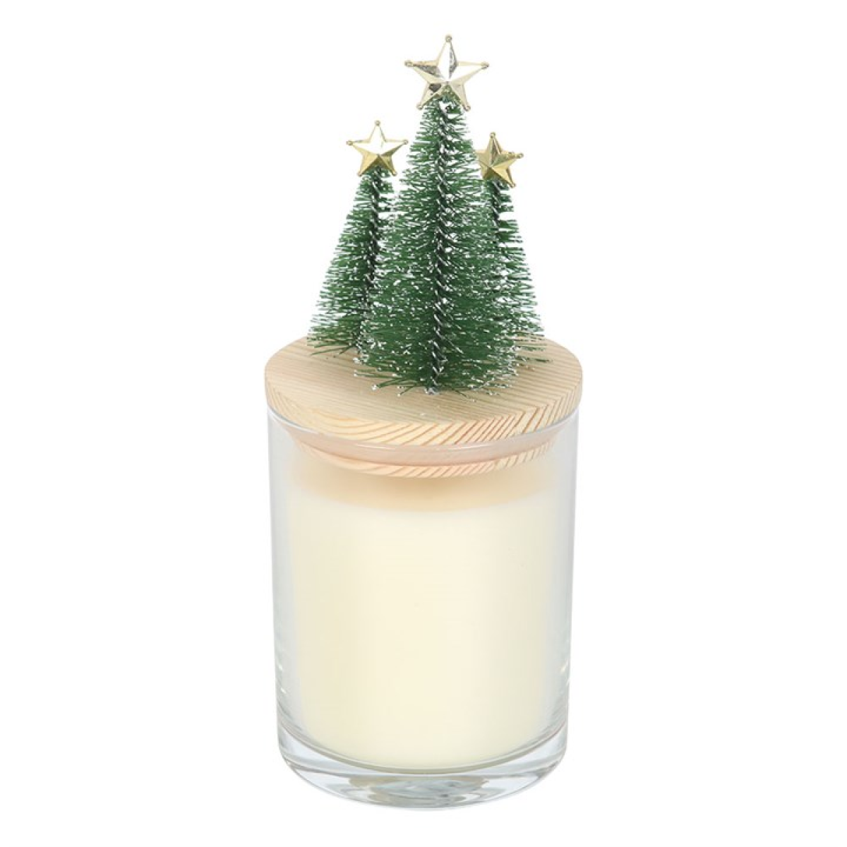 Bah Humbug Orange & Clove Glass Candle with Tree 🇬🇧