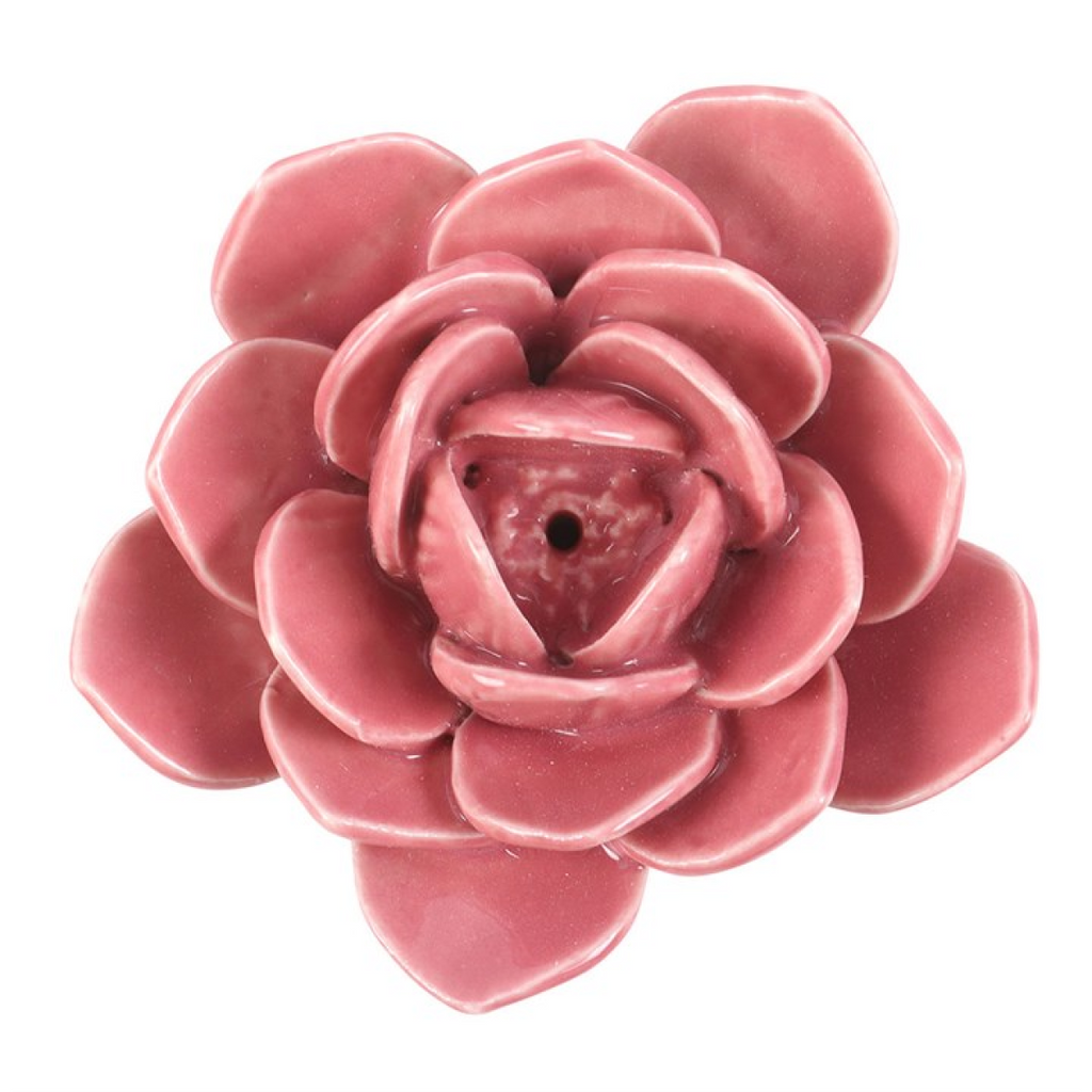 Pink Water Lily Incense Stick Holder 🇬🇧