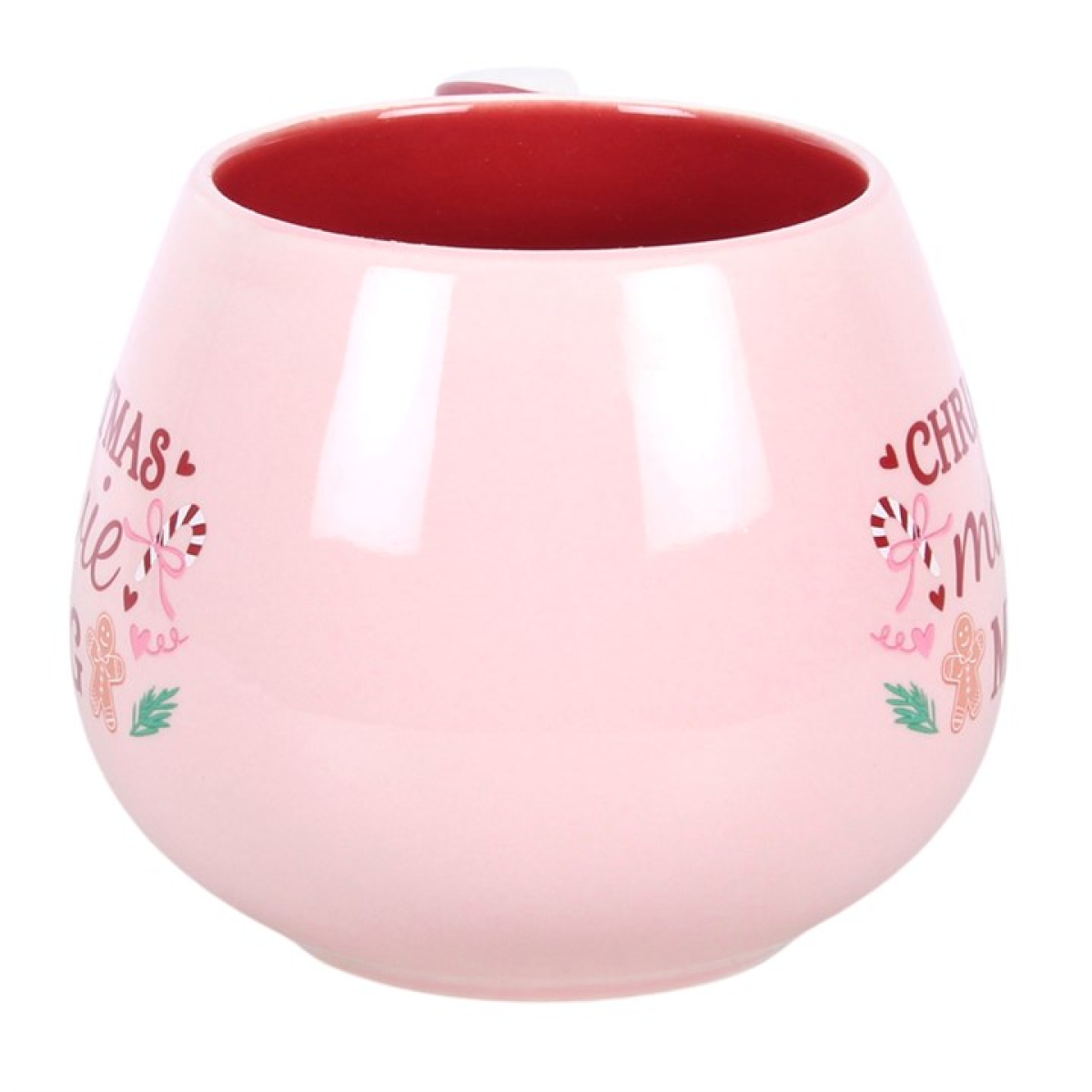 Pink Christmas Movie Mug 🇬🇧