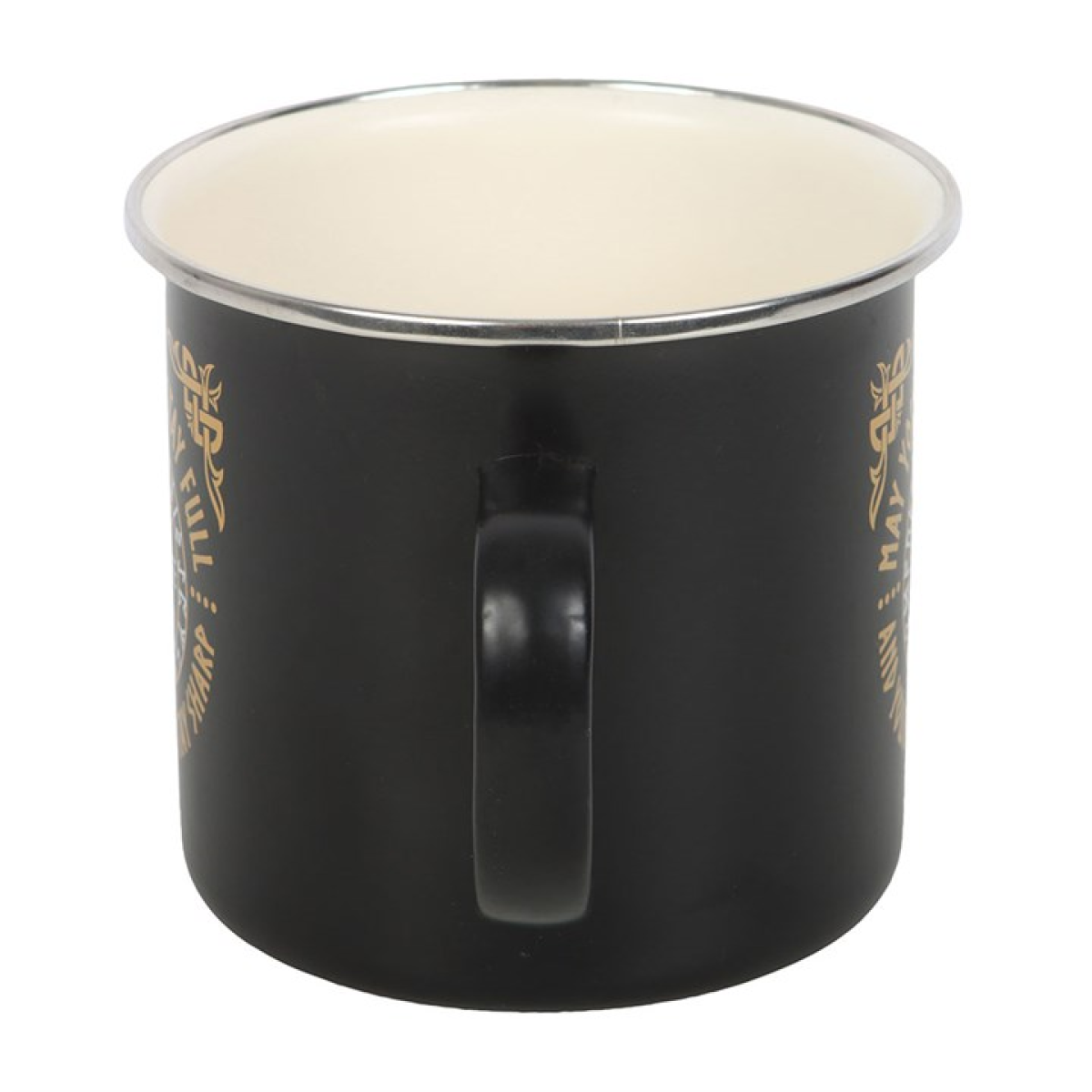 Viking Compass Enamel Mug 🇬🇧